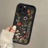 INS Embossed Floral Painted Phone Case For Motorola Moto Edge 50 Pro 60 Fusion Stylus 40 Neo 70 G84 G85 G54 G75 G05 G34 G56 G86