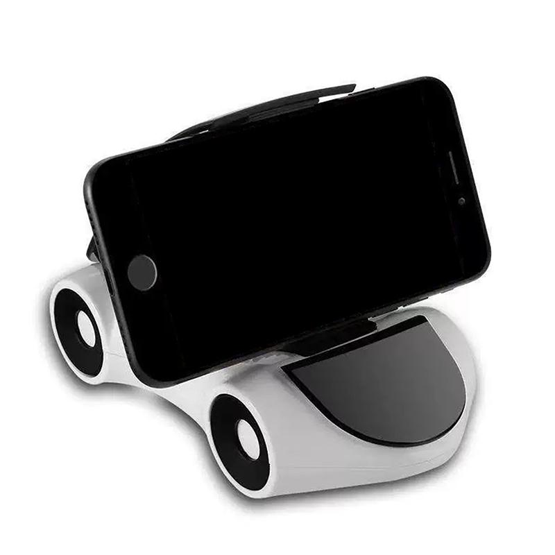 360° Rotating Car Model Bracket Strong Self-Adhesive Car Mobile Phone Holder Car Interior Instrument Ornament Decor