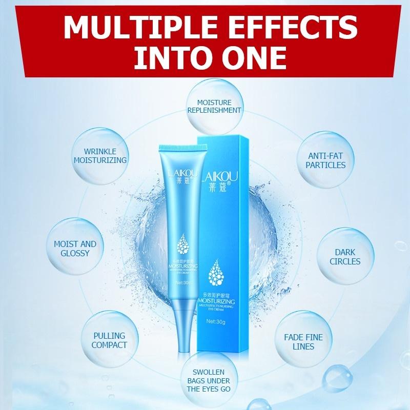 Sett Moisturizing Skin Care Kit Ansiktsrens+emulsjon+øyekrem sovemaskesett Kosmetikk Hud