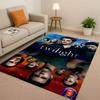 New Twilight Saga Bella Edward Vampire Movie Living Room Non-Slip Area Rug Carpet for Bedroom Playroom Sofa,Home Decor Doormat