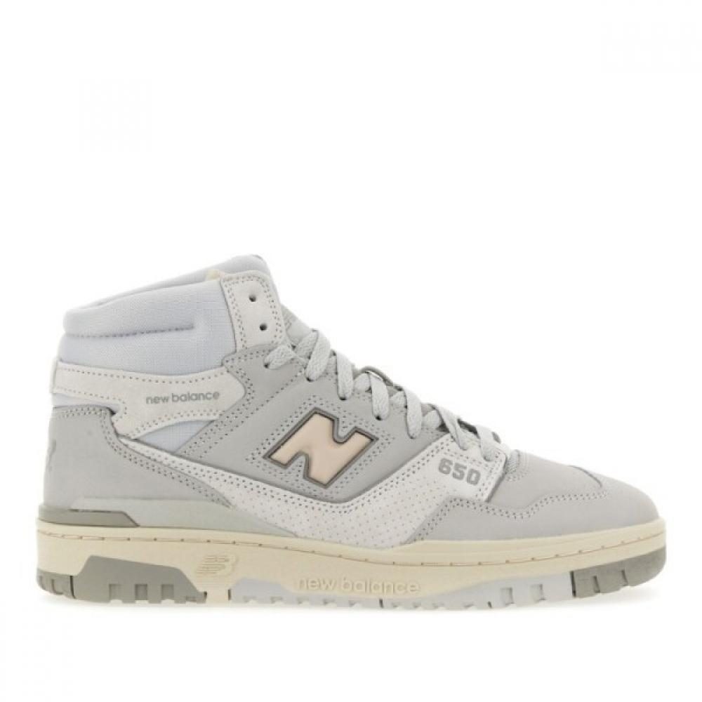 

New Balance Grey High Top Sneakers 650 Bb650rggd12 Grey US9.5