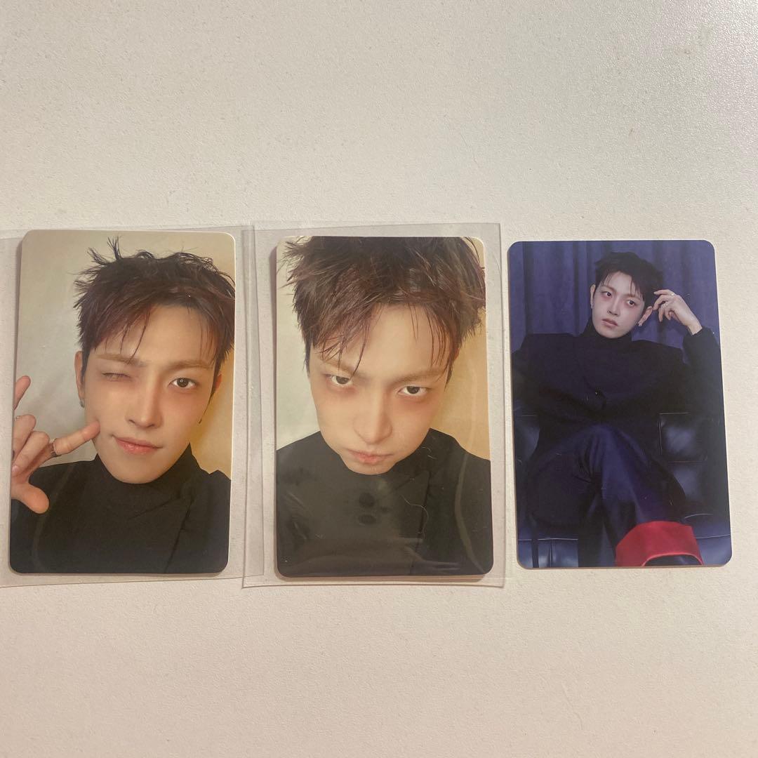 [USED] ATEEZ Hongjoong Tower Records Shibuya Limited Edition Lucky Kill Bonus Trading Card