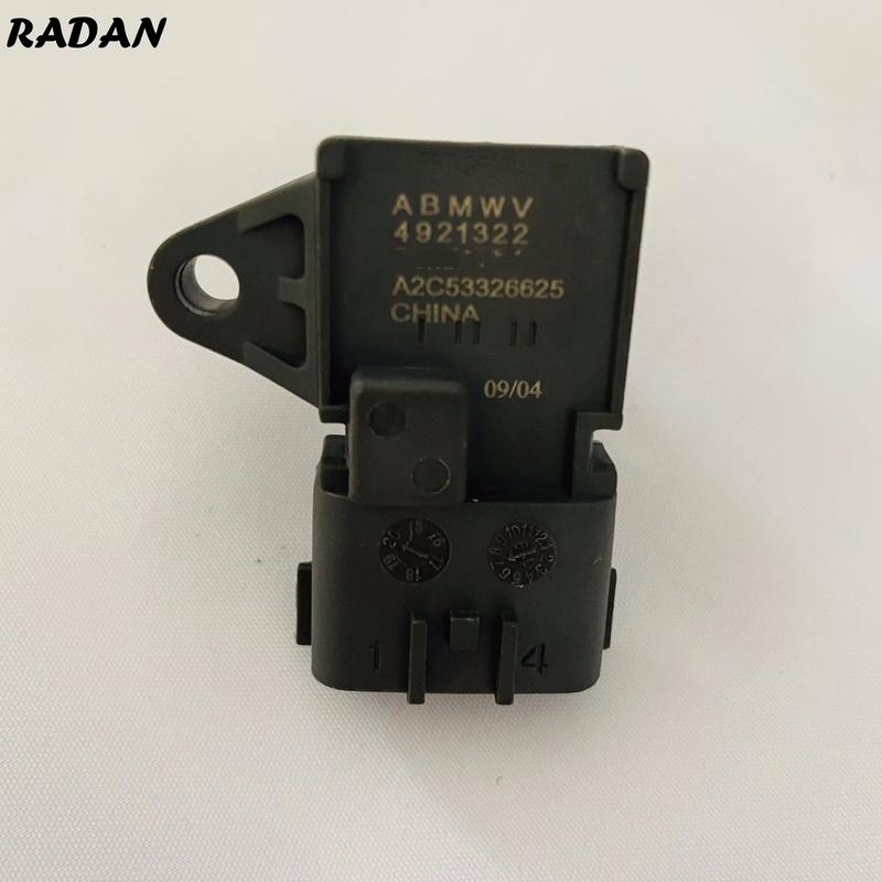4921322  2897333  Manifold Intake Air Pressure MAP Sensor For Dodge Ram 2500 3500 6.7L Engine Cumn ISF 2.8 3.8