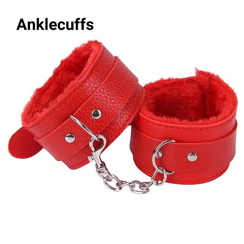 PU Leather Handcuffs Sex Bondage Restraints Wrist Hand Cuffs Product,Adult Game Toys for Women Men Products Bdsm