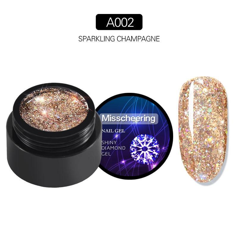 Super Glitter Sequins Gel Polish Flash Diamond Gel Shiny Nail Polish Soak Off Varnish Nail Art Gel Lacquer