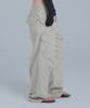 Peulaentigseobiseu Wide Cargo Utility Pants - Beige