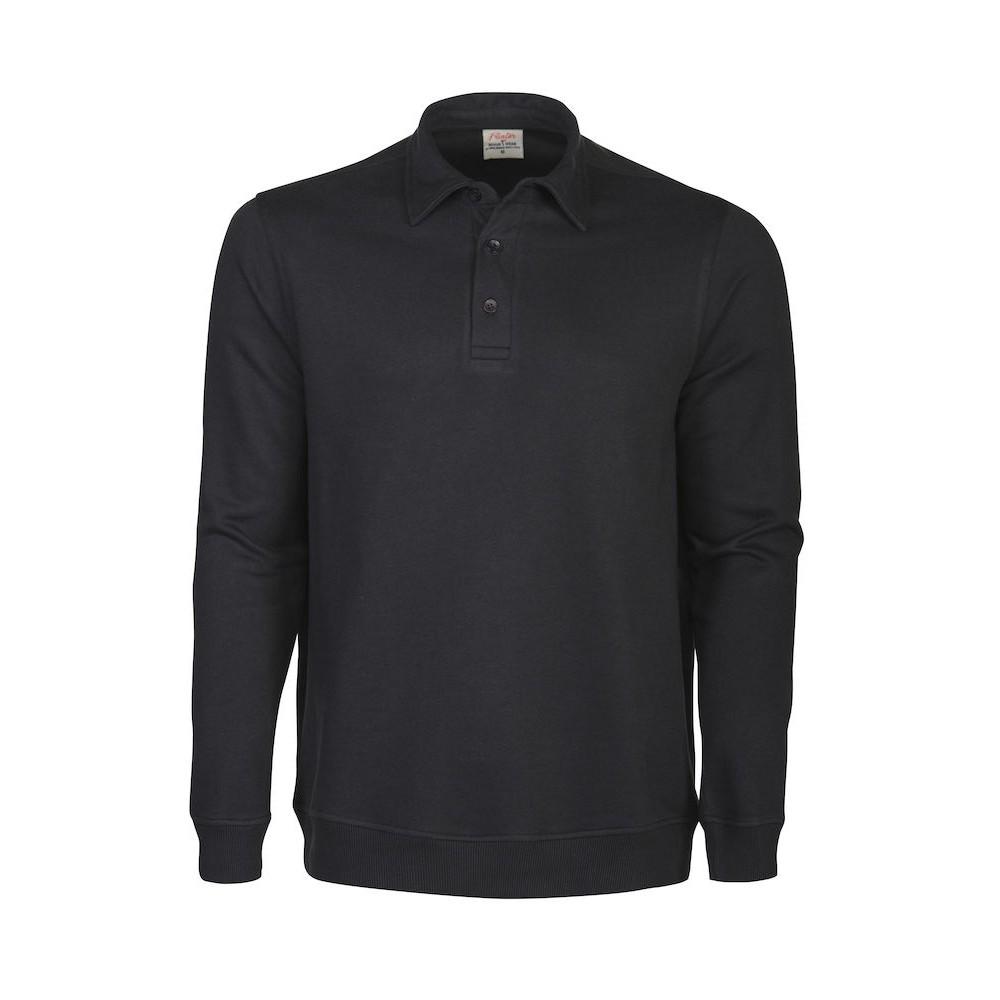 Printer Unisex Adult Homerun Long-Sleeved Polo Shirt