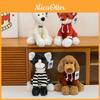 Cute Plush Animal Toy With Creative Clothing And Long Fur For Kids And Collectors