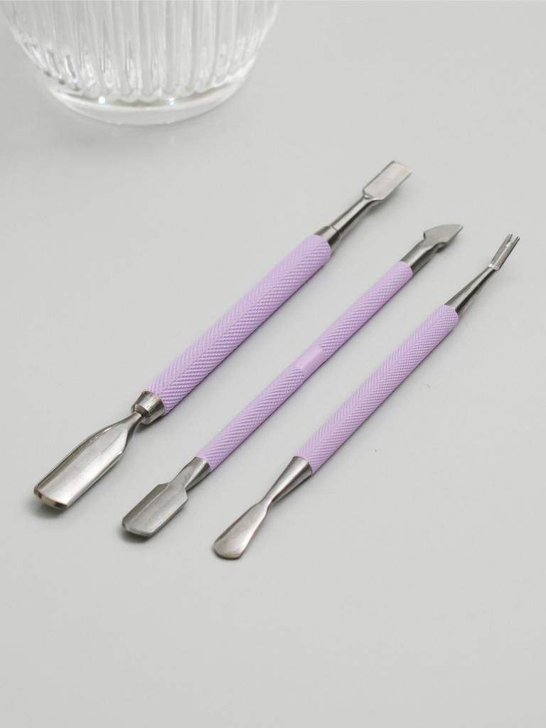 Dual-Ended Rubber Grip Nail Pusher