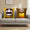 P-pringles Decorative Cushion Cover Multi-Scene Pillow Cover for Home & Car - Reversible, Soft & Durable for Daily Use