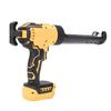 Cordless Caulking Gun 6 Adjustable Speeds Battery Powered Electric Caulk Gun With LED Light for Window Door Bathtub Pipe