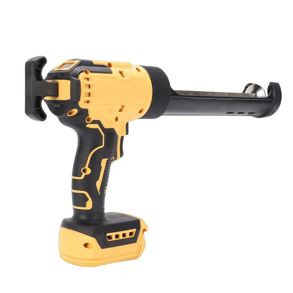 Cordless Caulking Gun 6 Adjustable Speeds Battery Powered Electric Caulk Gun With LED Light for Window Door Bathtub Pipe