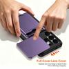 KEYSION Card Holder Bag Phone Case for Samsung S26 Ultra 5G Slide Camera Protection Kickstand Shockproof Cover for Galaxy S26+5G
