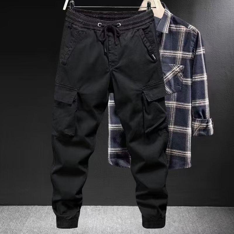2024 Men's Trendy Multi-Pocket Casual Work Trousers