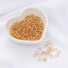 14K Gold-Filled Silver & White Gold Jump Rings for DIY Jewelry - Bracelets & Earrings