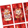 6 Year Red Envelopes, Packets, Dragon Hongbao Hong Bao Gifts, Money Holder for Spring