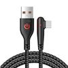 USB C Cable Type C Charger Fast Charging Cord Braided 120W Flash Charging 6a Charge Cable Right Angle USB C Charging Cable