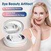 Eye Massager with Gel Pads Travel-Friendly Eye Bag Remover for Dark Circles Wrinkles Puffiness One-Touch Operation Reusable Pads Eye Care Devices