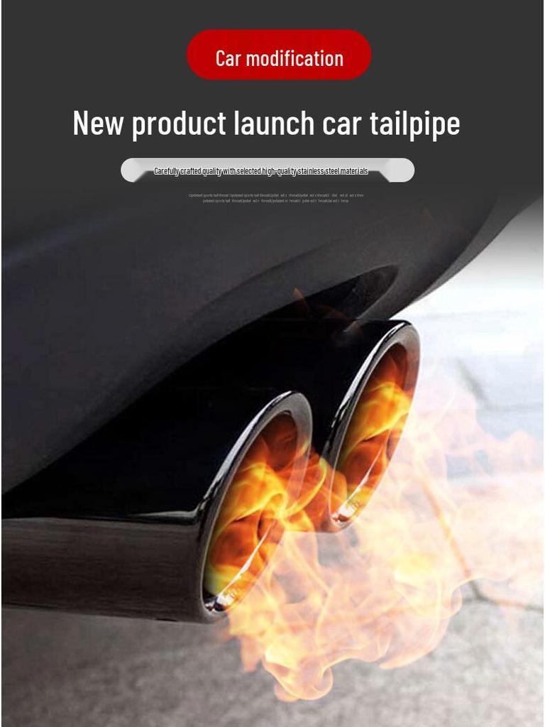 Compatible Dual Outlet Exhaust Pipe for Haval H6, Mitsubishi Pajero Sport, V73, V31, V33, V93.
