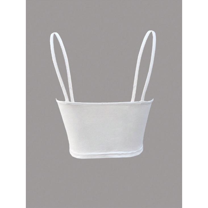 Nové Letní Ležérní Temperamentní Slim Fit Sexy Vesta Tričko Bez Rukávů Ramínka Univerzální Top Bez Ramínek Ženy