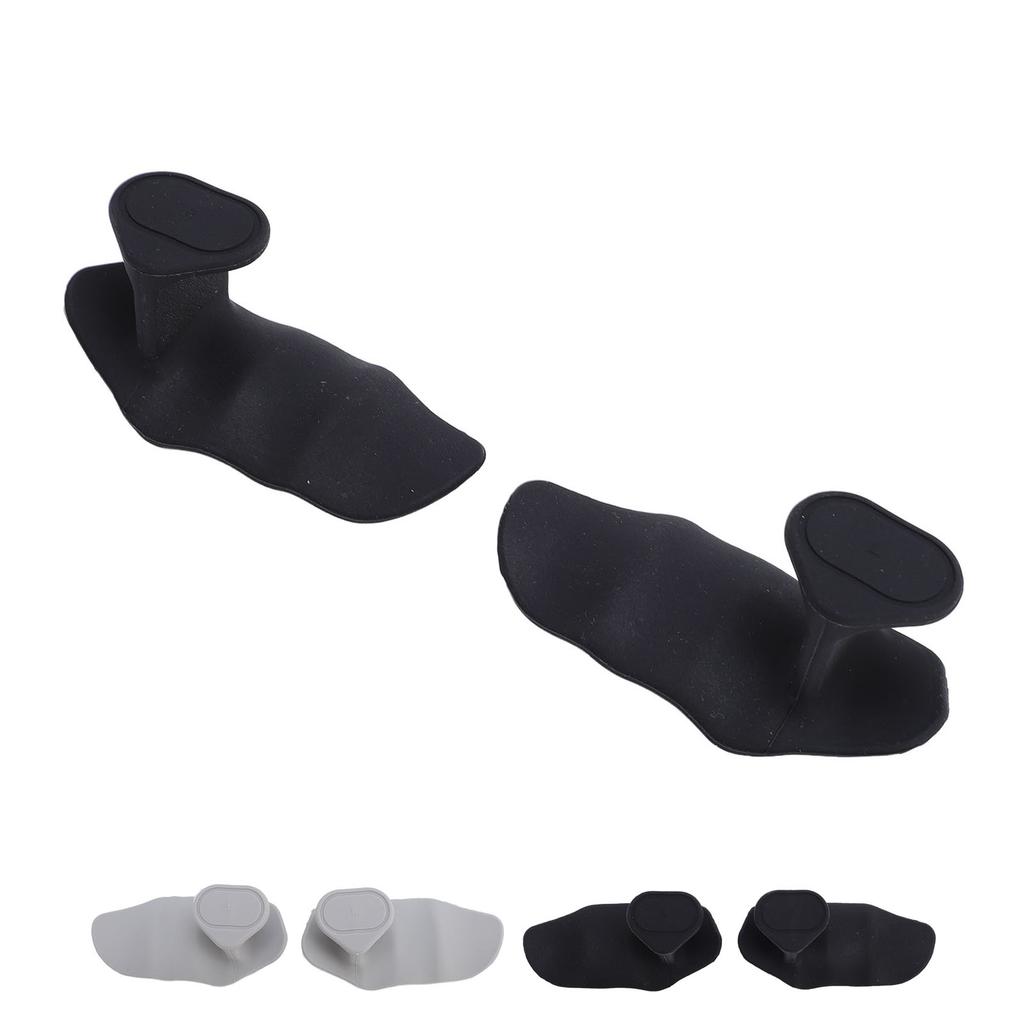 1 Pair Workout Weight Lifting Grips Anti Slip Rubber Gym Workout Grips for Bodybuilding Powerlifting