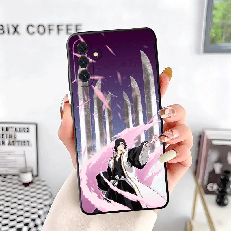Bleach Kuchiki Byakuya Soft Phone Case for Samsung A17 A37 A57 A16 A26 A36 A56 A15 A25 A35 A55 A14 A24 A34 A54 A13 A23 A33 A53 A