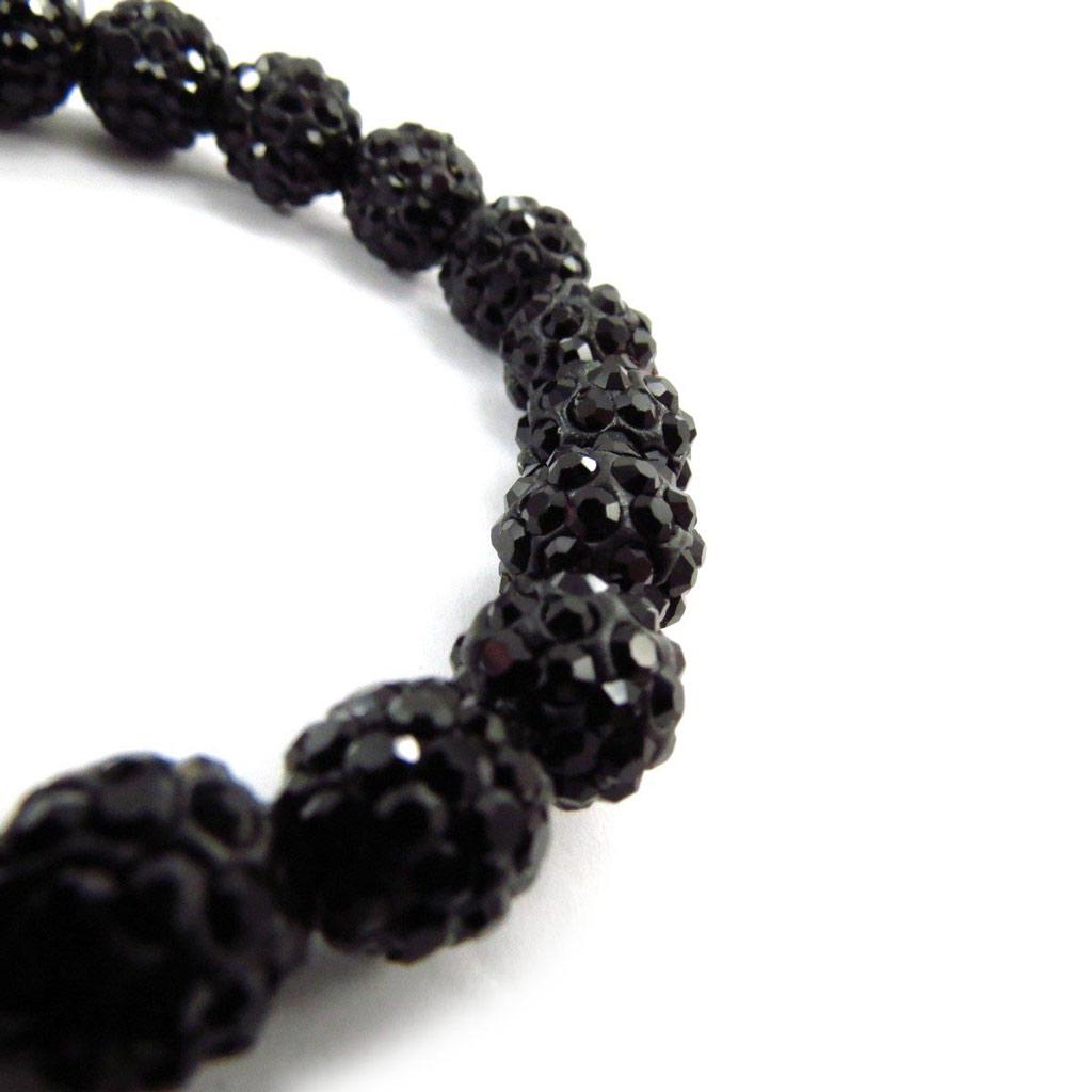 Les Trésors De Lily [J6870] - Bracelet créateur 'Sissi' noir