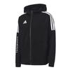 Adidas Taekwondo Series 3-Stripes Casual Versatile Retro Classic Striped Jacket Sports Style Hooded Jacket Unisex jackets CLTR02JTK-BW