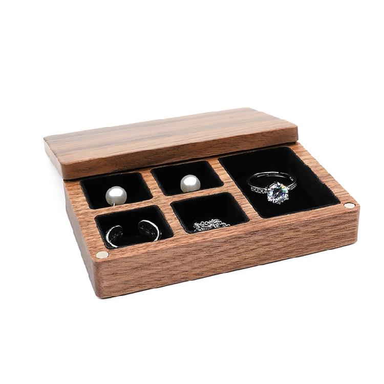 

Jewelry Box Storage Organizer with Muilt-slot Bracelet Necklace Earrings 1