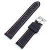 Vintage Handmade Denim Leather Watch Strap 20mm Blue Black Gray Watch Band for Men Women Wristband Bracelet Accessories