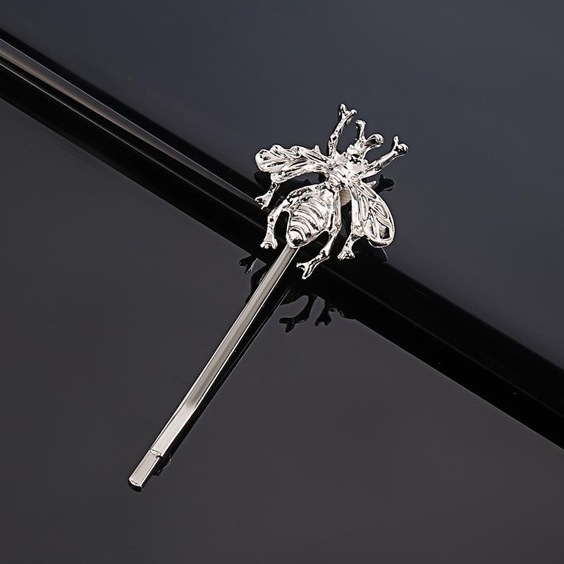 Kawaii Mini Bee Diamond Metal Hair Clip Hairband Comb Bobby Pin Barrette Hairpin Headdress Accessories Beauty Styling Tool