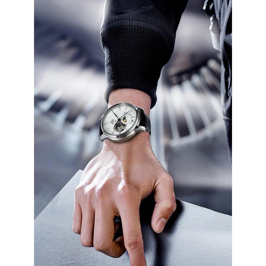 Orient Silver Men's Automatic Watch RA-AS0011S10B