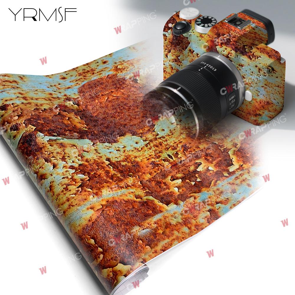 Bubble-free Auto Outdoor Accessories Rust Camo Film Stickers for Car Supplies Car Wraps Waterproof Rusting Camouflage Vinyl Wrap
