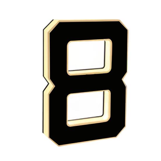 LED House Number Waterproof Acrylic Illuminated Home Address Number Modern Lighted House Number for Outside Yard Shop