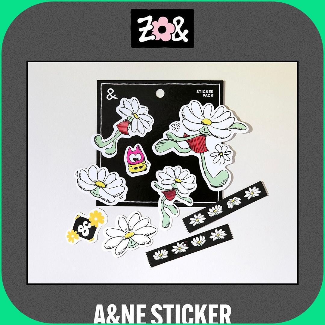 

[USED] ZO&FRIENDS Pop-up A&NE Sticker G-Dragon