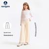 Navigare Girls' Wide-Leg Casual Long Pants