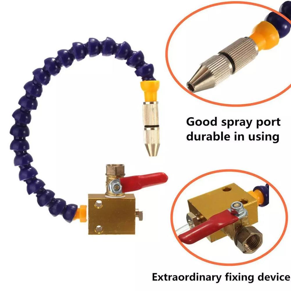 Safer Work Lubrication Spray System CNC Spray System Control Airflow Switch Cooling Effect Production Cost Saving