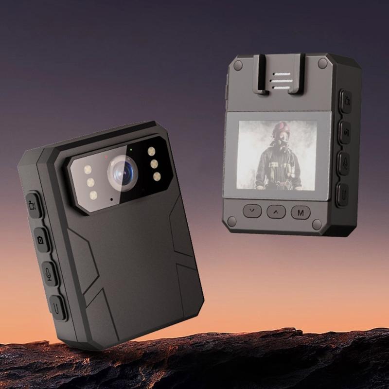 4K Mini Camera Body Worn Camera With 2inch IPS Screen Wearable Portable Body Camera Polices Recorder Thumb Action Camera