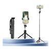 Selfie Stick, Lightweight, Smartphone Stand, Tripod, Tight Storage of 20cm When Stored, Weight Only 170g, Includes Remote Control, Compatible with