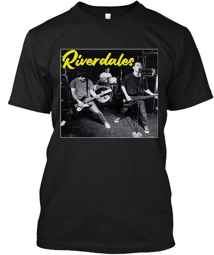 

НОВЫЙ ПОПУЛЯРНЫЙ! Футболка с логотипом Riverdales American Music Graphic Art, топы, футболка, размер S-4XL L
