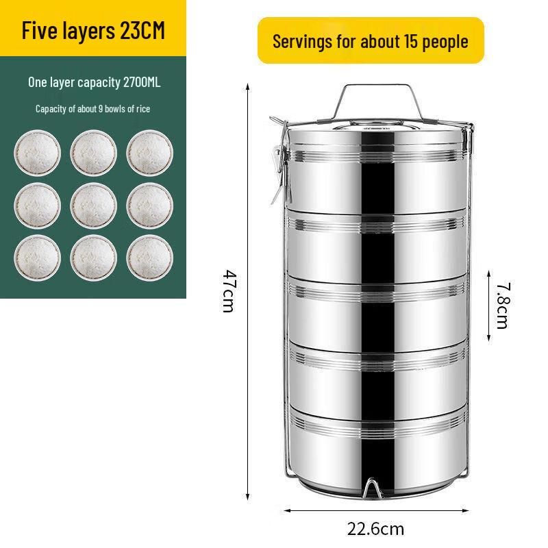 Outdoor Insulated Stainless Steel Food Container