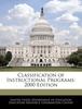 The Classification of Instructional Programs : 2000 Edition Book