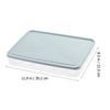 2Pcs Refrigerator Egg Organizer Case Stackable Freezer Egg Storage Box Heavy Duty Plastic Fridge Container 24 Slot Secure Lid