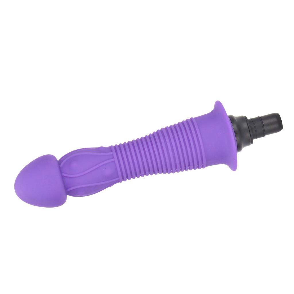 Muscle Massager Head Waterproof Silicone Replacement Head Attachment for   Tissue Massager Purple