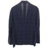 Paul Smith made in Japan Check Pattern tailored jacket M Navy Ancon Men's Used
