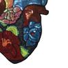1Pcs Sequin Heart Embroidery Patch Repair Applique Clothing Decoration Accessories