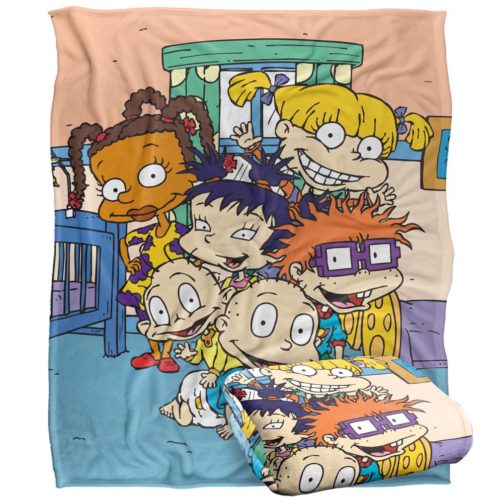 Rugrats Silky Characters Supersoft Blanket