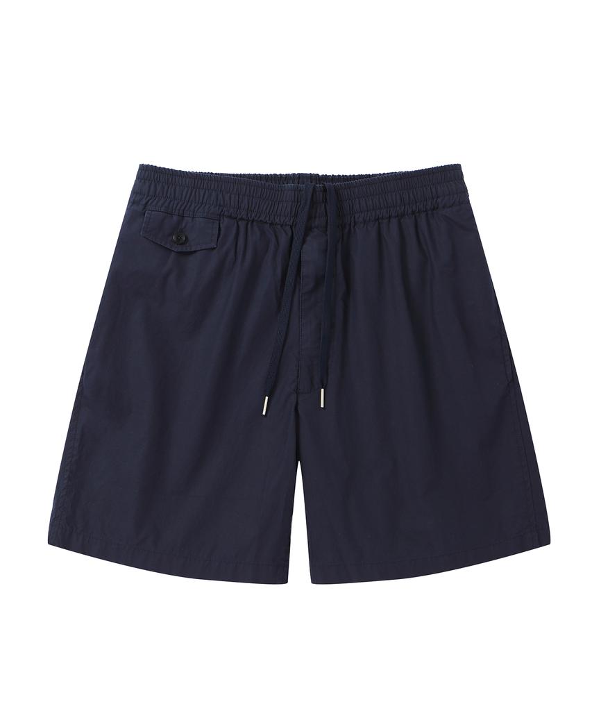 SOLEW Cotton Sports Shorts_Dark Navy