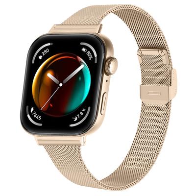 For Huawei Watch Fit 3 Milanese Band 316L Stainless Steel Mesh Watch Strap