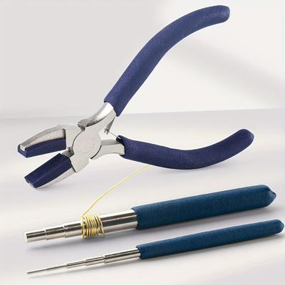 3 Pcs/Ensemble Pince à Bijoux Multifonctionnelle Kit de Fabrication de Bijoux Fil de Perles Pince à Bijoux pour Artisanat Boucles d'Oreilles Colliers Outils DIY